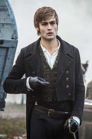 Douglas Booth in his latest film, Pride and Prejudice and Zombies