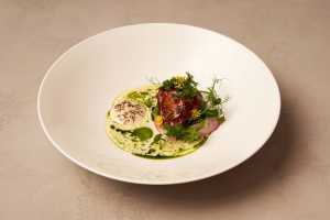 Sweetbread with spring vegetables