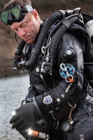 Diver Andy Torbet